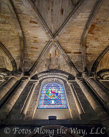 Abbey Window and Ceiling