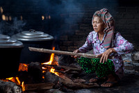 Woman Boiling Crabs in Cambodia (2014)