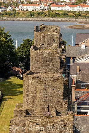 Row of City Wall Towers