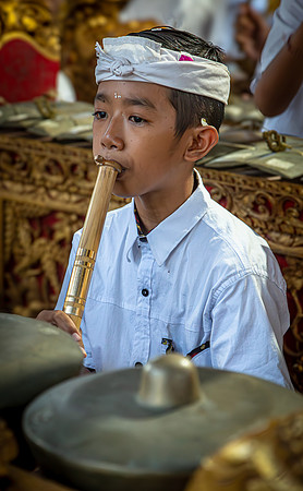 Young Balinese Woodwind Performer (2018)