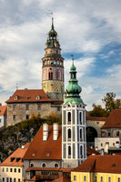 Castle Tower and Church Bell Tower