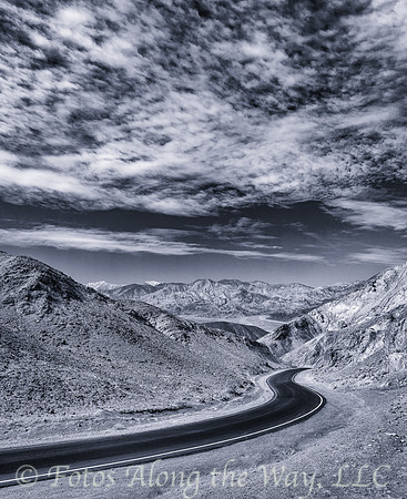 Artists Drive at Death Valley (California)