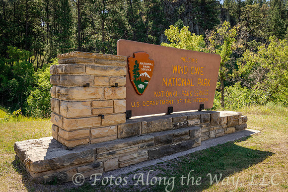Wind Cave National Park Entrance (South Dakota)