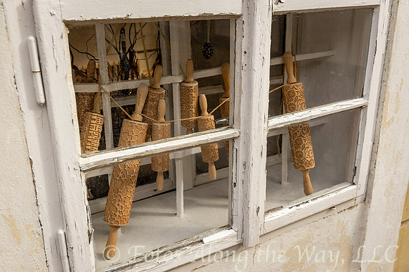Rolling Pins in Window