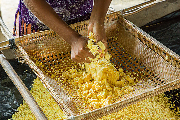 Separating Manioc by Hand (2017)