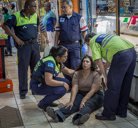 First Responders Assisting Woman (2015)