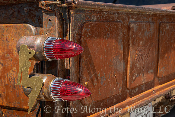 Lights on Pickup Truck (Wyoming)