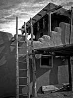 Pueblo House and Ladder (New Mexico)