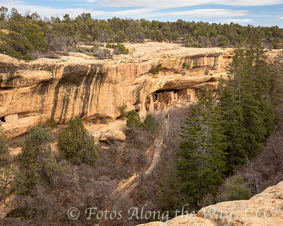 Mesa Verde Spruce Tree House Vista (Colorado)