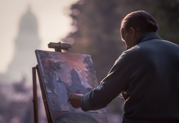 Painter in the Park (1976)